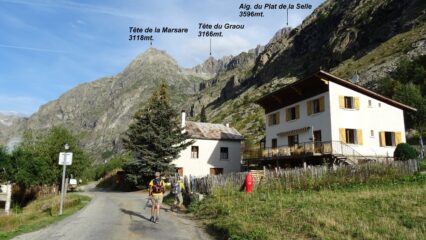 In partenza da Les Etages 1597mt.