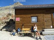 Arriviamo alla Georgy's Hutte, il rifugio più alto dei Grigioni.