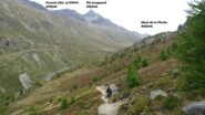In discesa verso Pontresina.