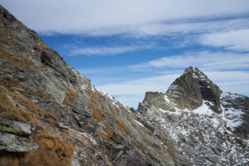Vista da quota 2938, verso Becca di Vlou (3032 m)