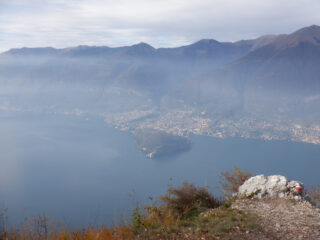 Panorama sul lago dal Belvedere del Nuvolone.