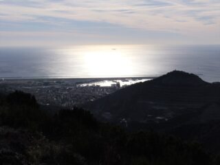 Sestri e il Monte Gazzo dal Bric Tejolo