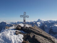 dal Barifrerddo al fondo il Monviso..