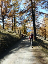 sterrata per il rifugio