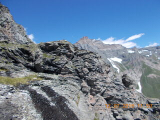 Salendo al rifugio Gastaldi da Pian della Mussa