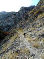 primo facile traverso sotto il passo Ruvera