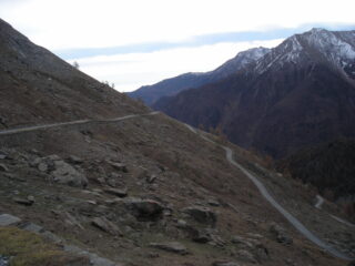 Risalita del colle dell'Assietta