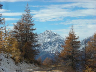 Durante la discesa sotto gli impianti si Sauze