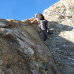 gradino verticale nella parte finale a destra