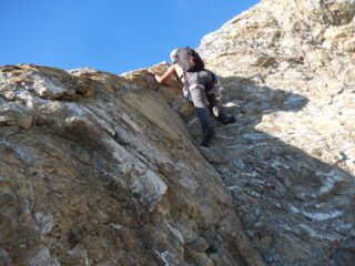 gradino verticale nella parte finale a destra