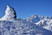 Anticima Punta Leissé e Monte Bianco