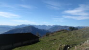 Da malga Sunio verso Gruppo del Pasubio e Lessinia