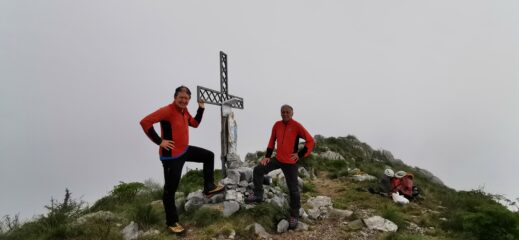 in vetta al Monte Toraggio