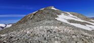 l'ampia dorsale Est che porta in cima al Piz Tschierva