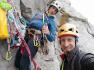 Giampi e Max alla prima sosta