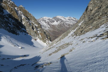 il colle che precede l'ultima  rampa prima di Mont Forciaz
