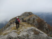La cresta x il Toraggio dalla Cima Est.