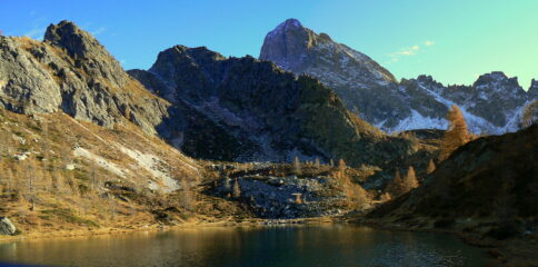 Rocca La Meja dal lago