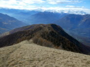 Dorsale verso la croce di Rovareccio