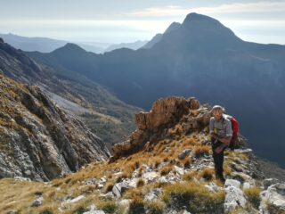 Sul bello sperone verso la vetta