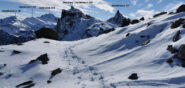 visuale panoramica dai pressi del Colle di Saint Veran
