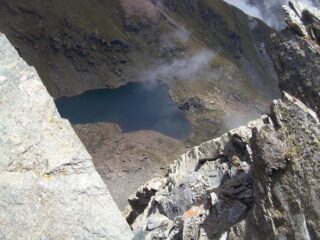 Vista del Lago della Manica dalla Cima Nord