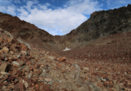 Colle d'Arbolle visto dal lato Laures