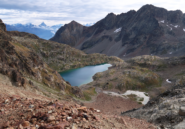 Lac d'En-Haut nel Vallone di Laures, salendo al Col d'Arbolle 