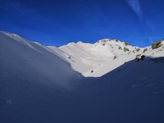 Parte alta del vallone per il Gimont