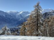 Vista verso l'alta valle