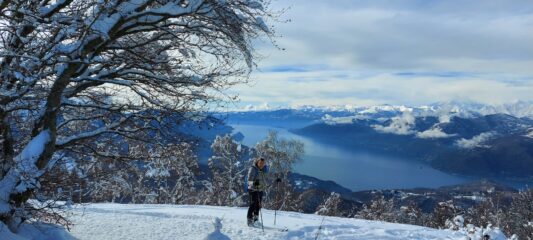Il Vichingo e lo spettacolo dietro di  lui