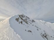 Ultimo tratto della cresta nord-est del Mondolè 