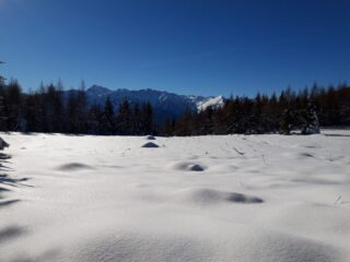 Pianoro poco prima del colle dell’Ortiga