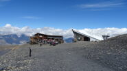 In breve si ritorna alla stazione della funivia del Col des Ruillans 3211mt.