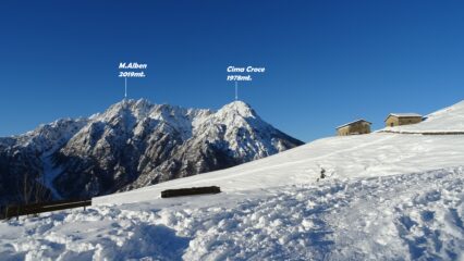 Panorama sul M.Alben.