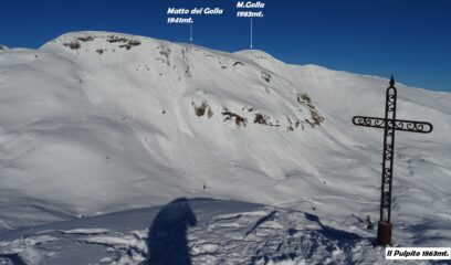 Il Pulpito quinta cima di oggi.