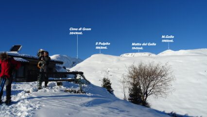 Panorama dal Biv. Tellini 1647mt.