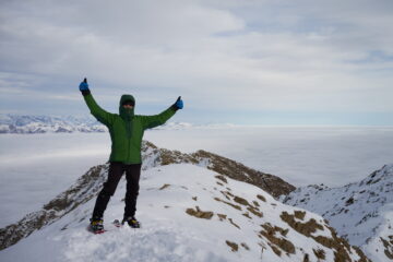 In vetta a Punta Imperatoria