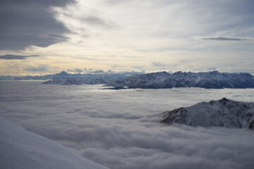 Panorama tra Punta Imperatoria ed il Colletto del Civrari