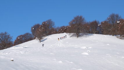 Tanta neve a 1.200 mt