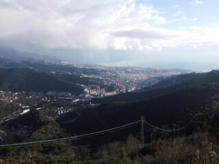 Genova dal Forte Sperone