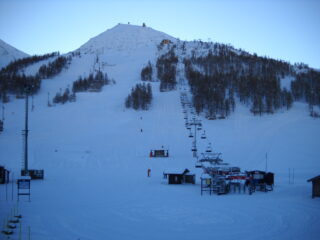 la nostra meta dal parcheggio