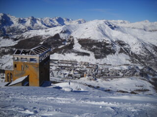 panorama verso il sestriere