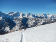 in prossimita della quota 2421 m.
