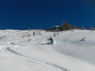 innevamento modesto ma neve polverosa