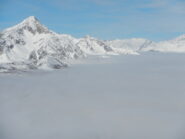 nebbia fitta verso la Valle di Susa