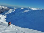 Gian in partenza dalla punta