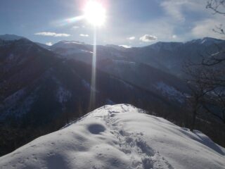 vista sulle Alpi Liguri