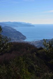 Veduta verso Levante salendo al monte Caravaggio