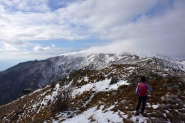Veduta verso il monte Penello dal monte Proratado